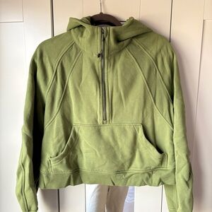 Lululemon half-zip scuba hoodie